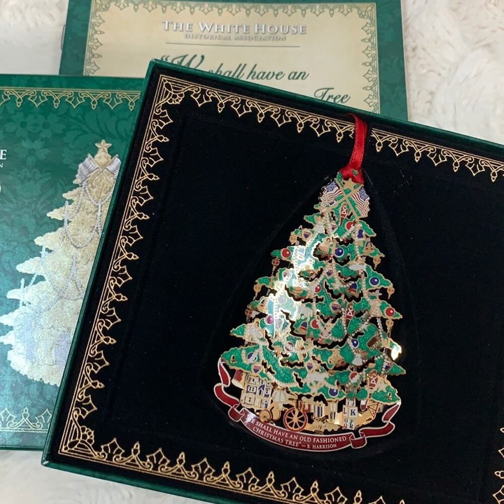 2008 White House Christmas Ornament NIB Christmas Tree